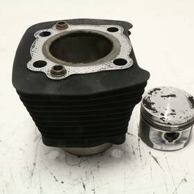 16449-02 Harley-davidson 1991-03 Sportster 883 Engine Rear Cylinder With Piston
