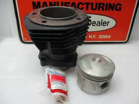 16498-80 Harley-davidson Nos Genuine 80 Inch 1340 Shovelhead Front Cylinder And Piston