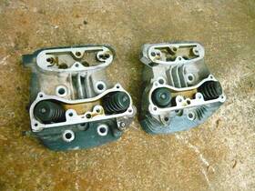 16661-92 Harley-davidson 91 - 03 Sportster Complete Front Rear Cylinder Heads Project Pair Set