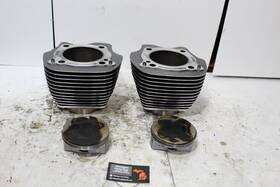 16800121 Harley-davidson M8 Cvo 4.075 Inch Cylinder Piston 117 Ci Set Take Off Black Granite