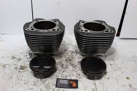 16800212 Harley-davidson M8 Oem Black Grande Stage Iv 31 128 4.310 Big Bore Cylinders Take Off