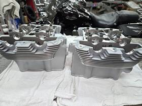 17121-05k Harley-davidson 02-06 Vrod Screamin Eagle Heads Cnc Ported 16982-05 Vrsc Vrsca Vrscb