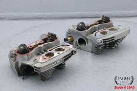 17153-06 Harley-davidson 2006 Electra Glide Screamin Eagle 103 Engine Cylinder Head Set Silver