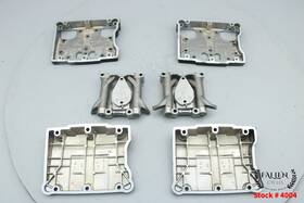 17587-10 Harley-davidson 2010 Softail Engine Cylinder Head Rocker Box Assembly Set 8k Gloss Black
