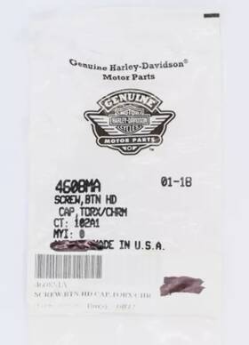 4608ma Harley Davidson 1986-2024 Harley-davidson Oem Cap Button Star Head Screw