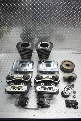 7813193 Harley-davidson 1998 Softail Custom Fxstc Engine Top End Cylinder Head Set