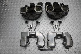 7813497 Harley-davidson 1973 Sportster 1000 Xlch Engine Top End Cylinder Heads