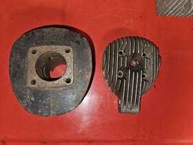 A-2219 Harley-davidson 1960s Aermacchi M50/m65 Cylinder And Head
