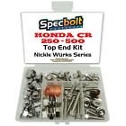 Hon250500nwte Specbolt Nickel Wurks Honda Cr Top End Rebuild Fastener Nut