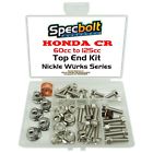 Hon60125nwte Specbolt Honda Nickel Wurks Cr Top End Fastener Nut And