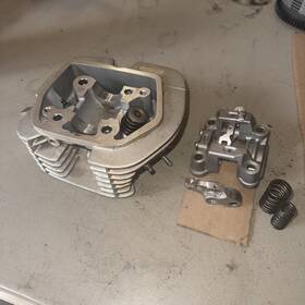 01-05-0311 Honda Crf 100 Xr Takegawa 120cc Superhead Cylinder Head Used