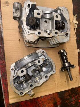 12000437000 Honda 79-82 Xl-125s Oem Cylinder Head