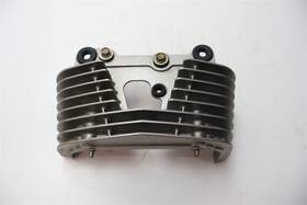 12110-mea-670 Honda 2005-2009 Vtx1300r Engine Head Top End Cover Fins With Screws Front Left