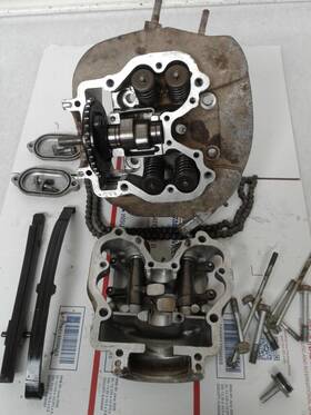 12200-329-060 Honda 72 73 74 Xl250 Xl 250 Oem Cylinder Head Valve Cam Shaft Rockers Complete