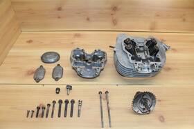 12200-329-770 Honda 1974 1975 Xl250 Xl 250 Oem Cylinder Head Valve Cam Shaft Hardware Complete