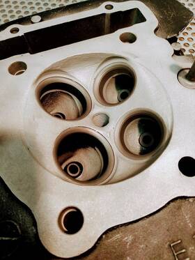 12200-ma0-670 Honda 1981 To 1982 Xr500 Cylinder Head #12200-ma0-670