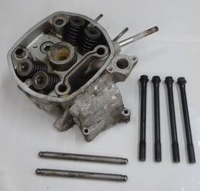 12210-ma1-000 Honda 1981-1982 Silver Wing Gl 500 Cx Left Cylinder Head Oem
