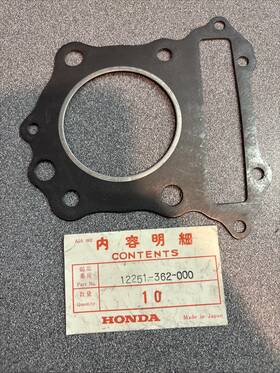 12251-362-000 Honda Nos Cylinder Head Gasket 1973-1978 Xl175 K1 K2