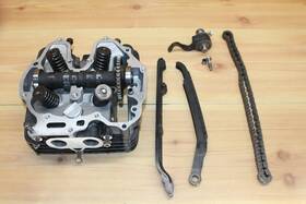 14100-kf0-010 Honda 1984 Xl350r Xr350r Xl350 Xr350 R Oem Top End Motor Cylinder Head Cam Shaft