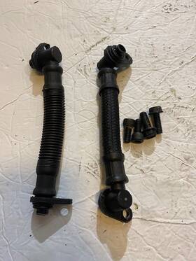 15510mj1003 Honda Cb 700 Sc Nighthawk S Right And Left Oil Hose Pipe Cb700sc 1984-85-86