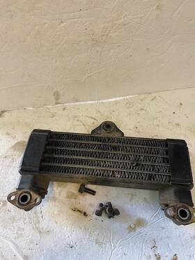 15516mj1000 Honda Cb 700 Sc Nighthawk S Oil Cooler With Joint And Bolts Cb700sc 1984 85 86