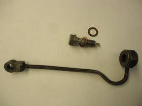 15520-mc0-000 Honda 82-86 Nighthawk Cb450 Crankcase Oil Delivery Pipe B Line Cam Oiler Tube