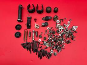 17516-ks6-700 Honda 1989 Cr250r Cr250 Bolts Set Bolt Fuel Tank Mounting Spring Rubber Cap Swin