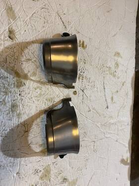 17527mj1000 Honda Cb 700 Sc Nighthawk S Carburator Side Covers Funnel Set Cb700sc 1984-85-86