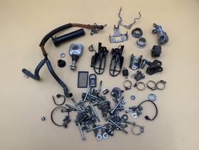 Honda 50128-krn-000 2004 Crf250r Bolts Set Bolt Step Holder Handle Bracket Cdi Guide Harness