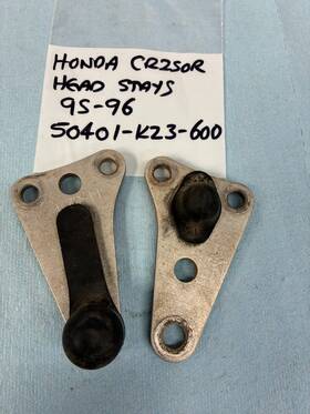 50401-kz3-600 Honda Cr250 Cylinder Head Stays 95-96 Oem Used Part P/n
