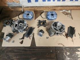 5099-04-176 Honda 79 Cx500c Cx 500 Right And Left Cylinder Head Valve Set All Shown Included