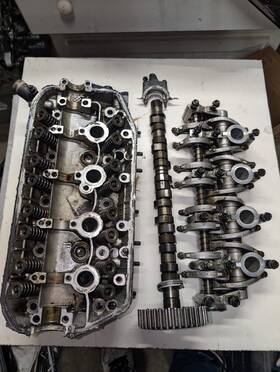 Pm3-13 Honda D15 D Series Pm3 Cylinder Head Complete With Cam Rocker Arms Valve Cover