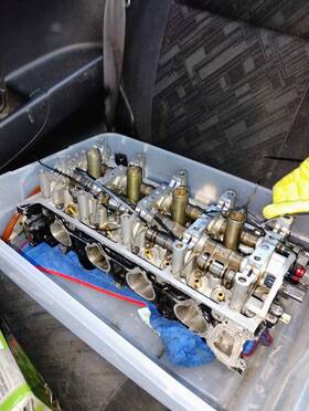 K20a2 Honda Prb-1 Head Fully Ported And Polished With Bronze Valve Guides