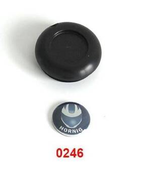 Hor-0246 Hornig Black Aluminum Oil Filler Cap With Emblem For Bmw R1200rt R1200gs R1200r R12st