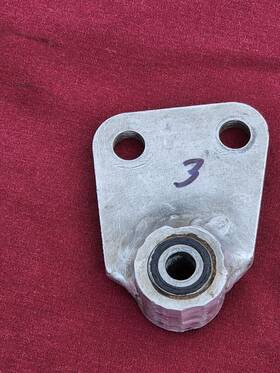 151550001 Husqvarna 82-84 Husky Chain Guide Mount Bracket #3 125 250 430 500 Ahrma Vintage