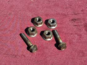 254612014 Husqvarna 75-84 Husky 250 430 390 360 Oem Cylinder Head Nuts Bolts Ahrma Vintage