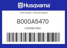 8000a5470 Husqvarna New Genuine Oem Cylinder Assy -