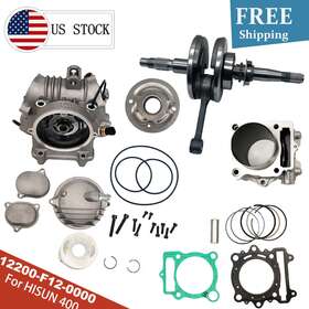 1220a-003c-0000 Ikoyqinxer 12200-003-0100 For Hisun 400 Cylinder Head Crankshaft Efi Carb Atv Utv