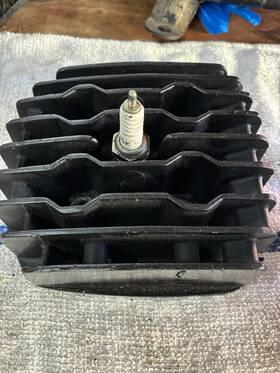 Kawasaki 11001-1008 1976-1981 Oem Ke 100 Cylinder Head