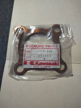 11004-044 Kawasaki Bundle 4 Oem New Nos 1971-73 F6 Cylinder Head Gasket