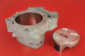 11005-0132 Kawasaki 2011 - 2015 Kx450f Kx 450f Cylinder Jug Barrel Top End Piston Nice