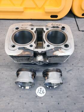 Kawasaki 11005-1159 1981-88 Oem Kz305 Kz 305 Engine Cylinder Jug 61mm
