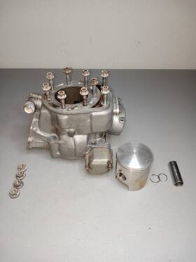 11005-1566 Kawasaki Used Oem 1989 89 Kx250 Kx 250 Engine Cylinder Jug