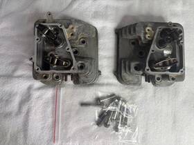 Kawasaki 110080845 Mower Engine Fr651-a530 Cylinder Heads 110080861 Used