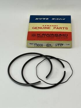 13008-021 Kawasaki New 67-71 A7 A7ss 69-70 F3 Bushwhacker Standard Piston Rings - Jb9