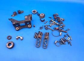 25008-1159 Kawasaki Kdx200 1993 Bolts Bracket Meter Step Steps L R Gear Primary Spur