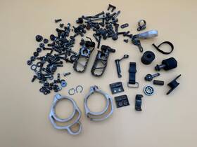 34028-1365-ce Kawasaki 1994 Kx125 Oem Set Bolts Bolt Band Fuel Tank Footrests Guide Protector