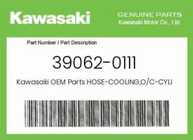 39062-0111 Kawasaki Genuine Hose-cooling O/c-cylinder -