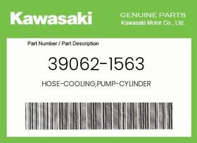 39062-1563 Kawasaki Genuine Hose-cooling Pump-cylinder -
