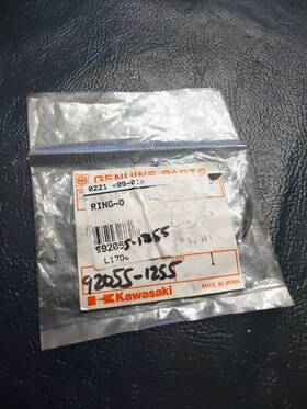 92055-1255 Kawasaki Oem O Ring For Cylinder Head Nos New 920551255